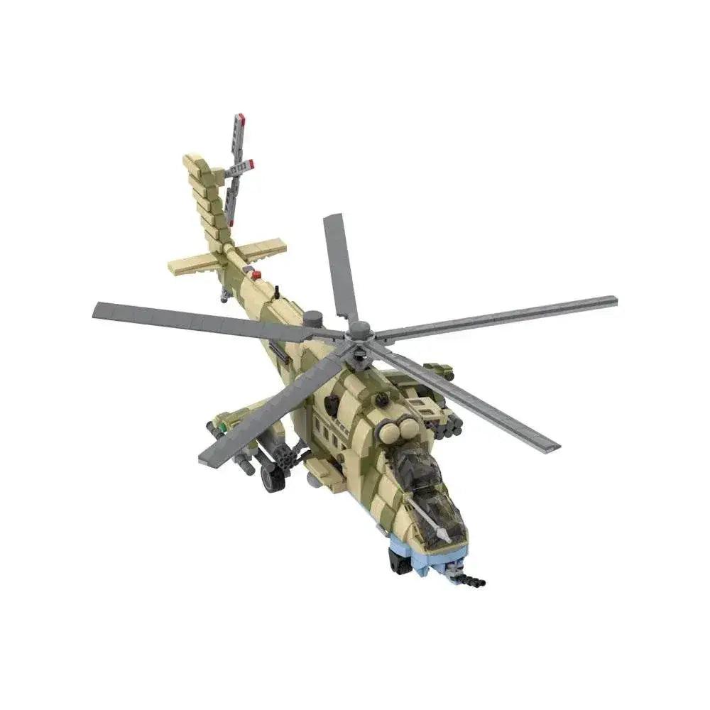  MOC MOC Mil-Mi35M Fighter Model Building Blocks Brick Building Bricks MOC Gift -  ToylandEU™