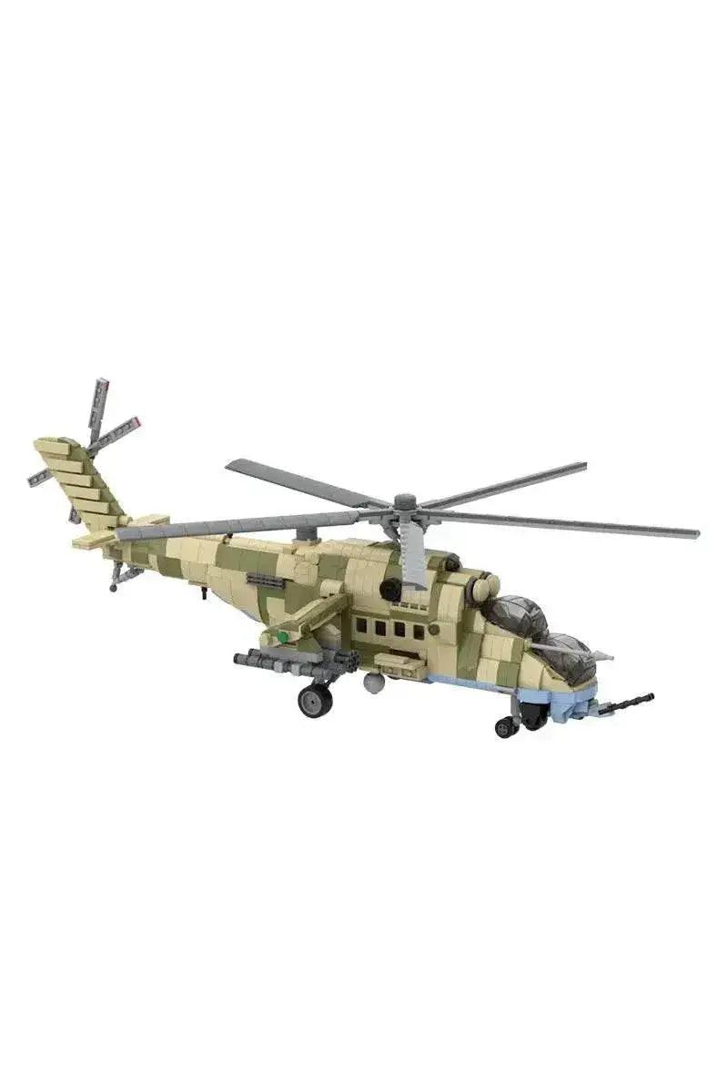  MOC MOC Mil-Mi35M Fighter Model Building Blocks Brick Building Bricks MOC Gift -  ToylandEU™