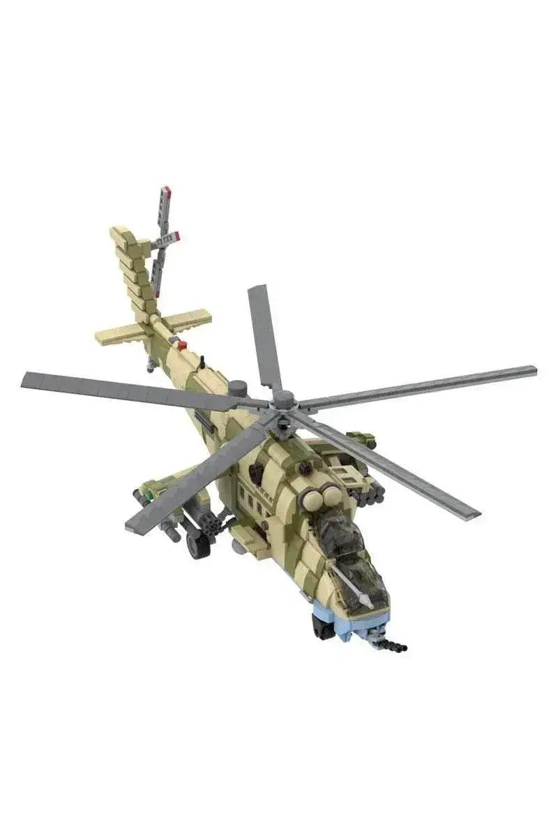  MOC MOC Mil-Mi35M Fighter Model Building Blocks Brick Building Bricks MOC Gift -  ToylandEU™