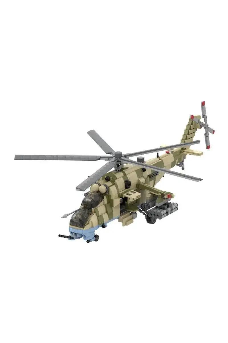  MOC MOC Mil-Mi35M Fighter Model Building Blocks Brick Building Bricks MOC Gift -  ToylandEU™