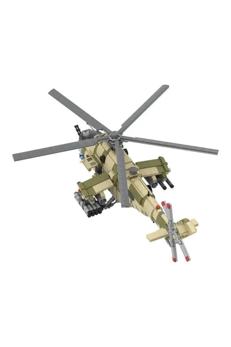  MOC MOC Mil-Mi35M Fighter Model Building Blocks Brick Building Bricks MOC Gift -  ToylandEU™