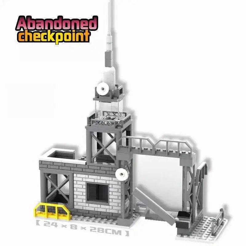  MOC MOC Military Base Building Blocks Kit Gas Station Watchtower Building Bricks MOC -  ToylandEU™