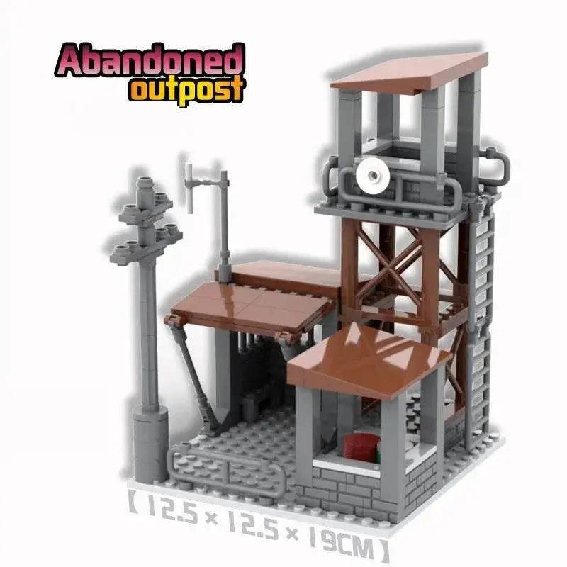  MOC MOC Military Base Building Blocks Kit Gas Station Watchtower Building Bricks MOC -  ToylandEU™