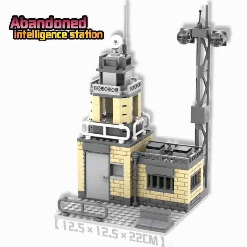  MOC MOC Military Base Building Blocks Kit Gas Station Watchtower Building Bricks MOC -  ToylandEU™