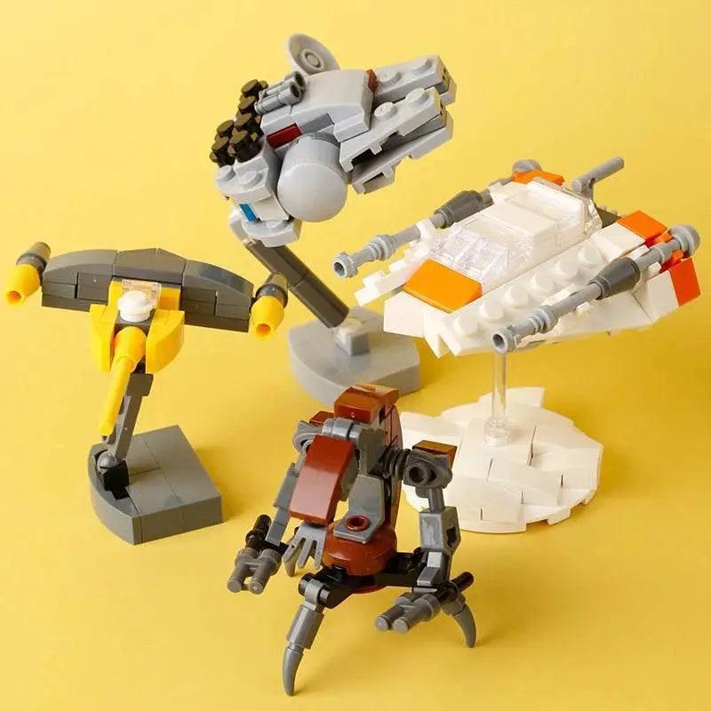  MOC MOC Military Fighter Building Blocks Kit Combat Robots Gift Building Bricks MOC -  ToylandEU™