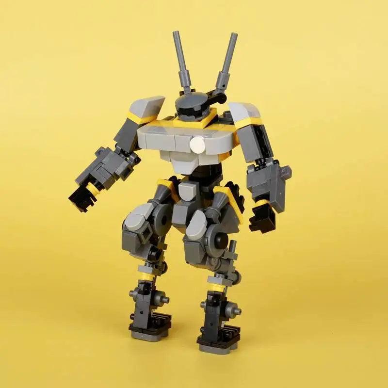  MOC MOC Military Fighter Building Blocks Kit Combat Robots Gift Building Bricks MOC -  ToylandEU™