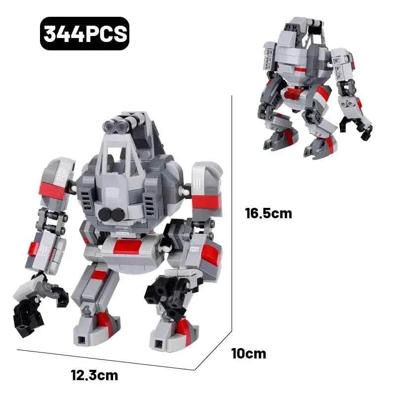  MOC MOC Military Fighter Building Blocks Kit Combat Robots Gift Building Bricks MOC -  ToylandEU™
