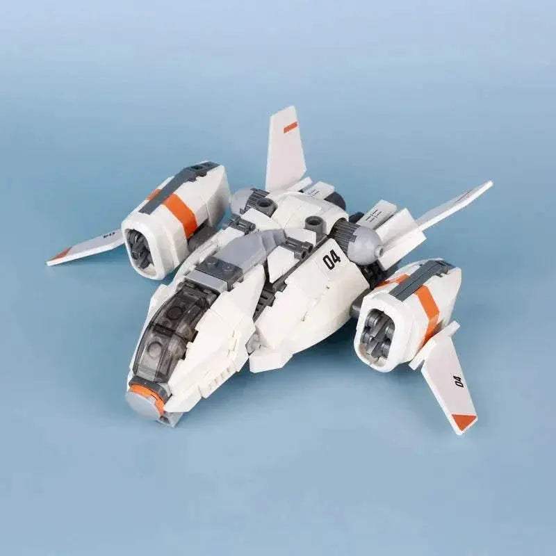 MOC Military Fighter Building Blocks Kit Combat Robots Gift Building Bricks MOC - ToylandEU