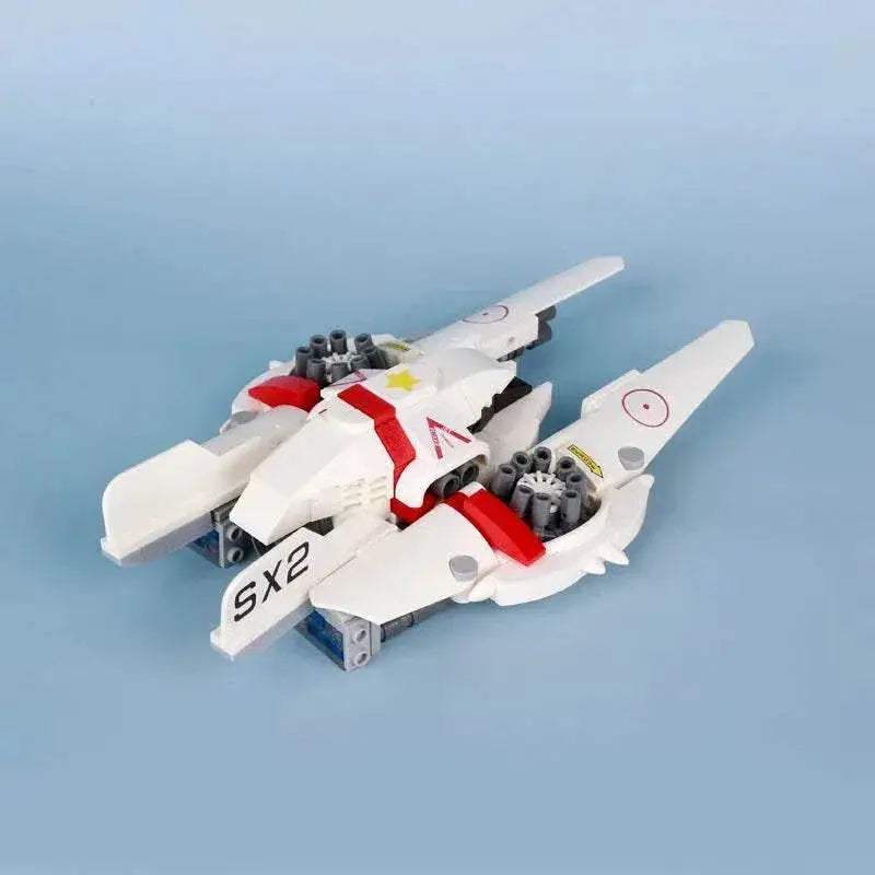 MOC Military Fighter Building Blocks Kit Combat Robots Gift Building Bricks MOC - ToylandEU