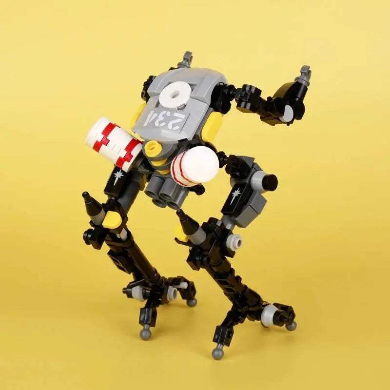 MOC Military Fighter Building Blocks Kit Combat Robots Gift Building Bricks MOC - ToylandEU