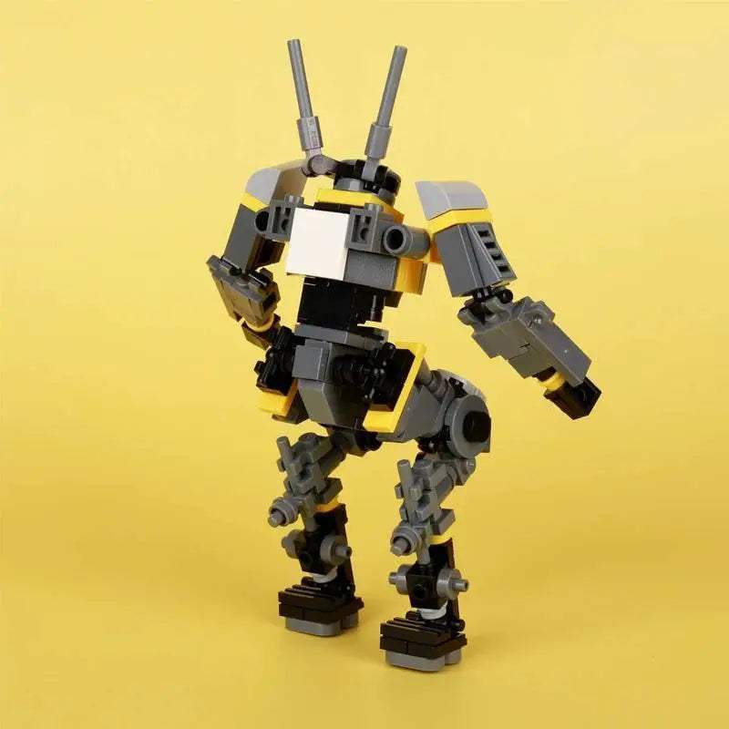 MOC Military Fighter Building Blocks Kit Combat Robots Gift Building Bricks MOC - ToylandEU