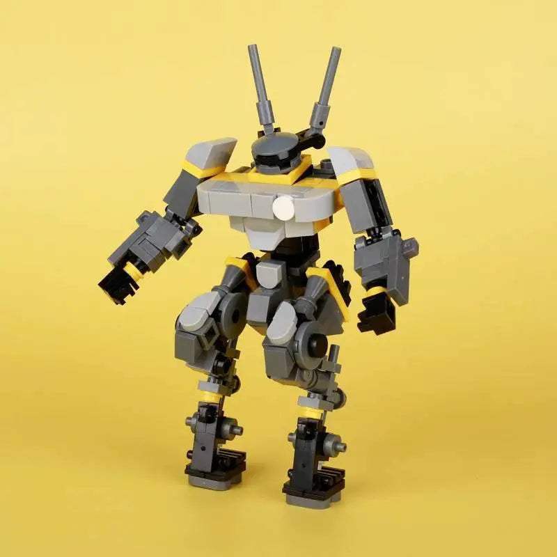 MOC Military Fighter Building Blocks Kit Combat Robots Gift Building Bricks MOC - ToylandEU