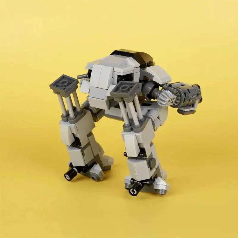 MOC Military Fighter Building Blocks Kit Combat Robots Gift Building Bricks MOC - ToylandEU