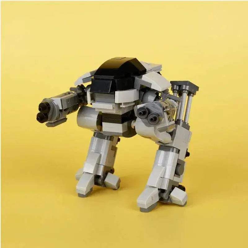 MOC Military Fighter Building Blocks Kit Combat Robots Gift Building Bricks MOC - ToylandEU