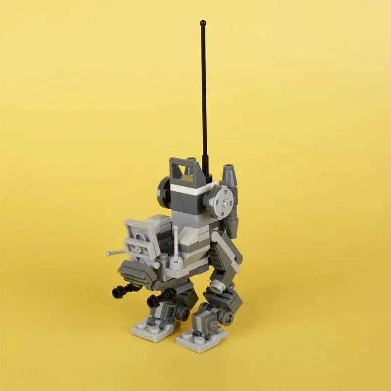 MOC Military Fighter Building Blocks Kit Combat Robots Gift Building Bricks MOC - ToylandEU