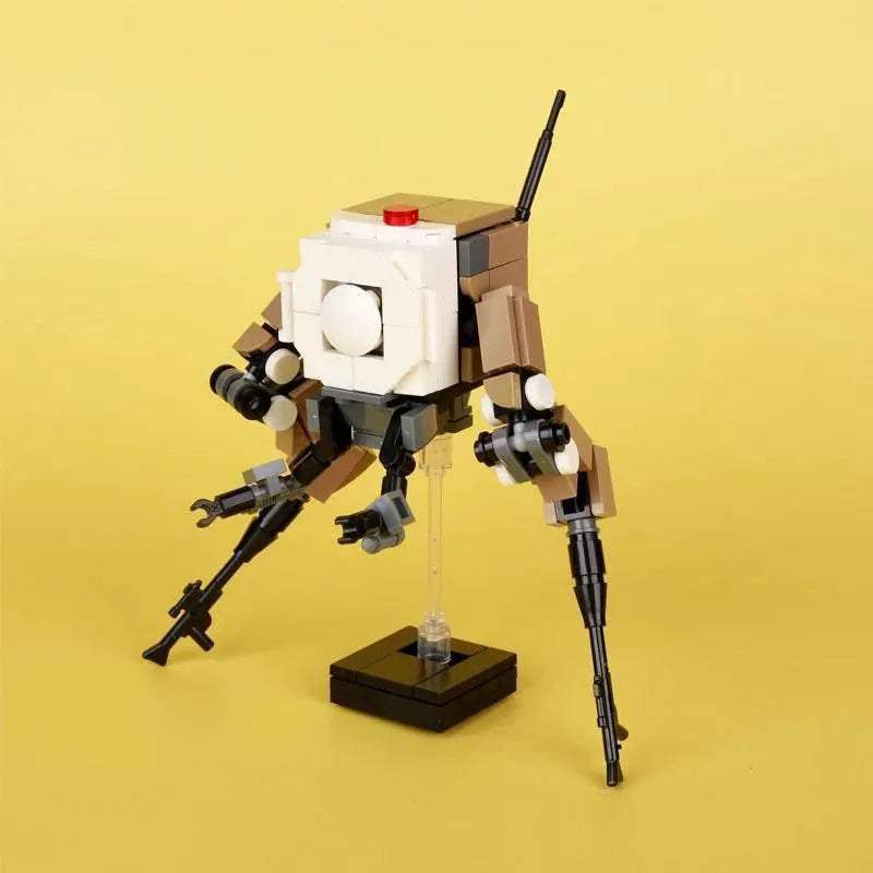 MOC Military Fighter Building Blocks Kit Combat Robots Gift Building Bricks MOC - ToylandEU