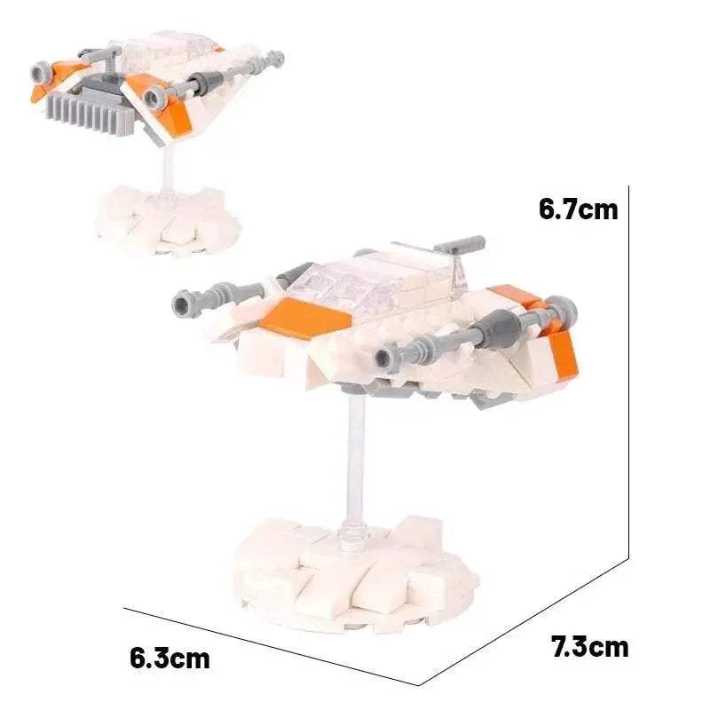 MOC Military Fighter Building Blocks Kit Combat Robots Gift Building Bricks MOC - ToylandEU