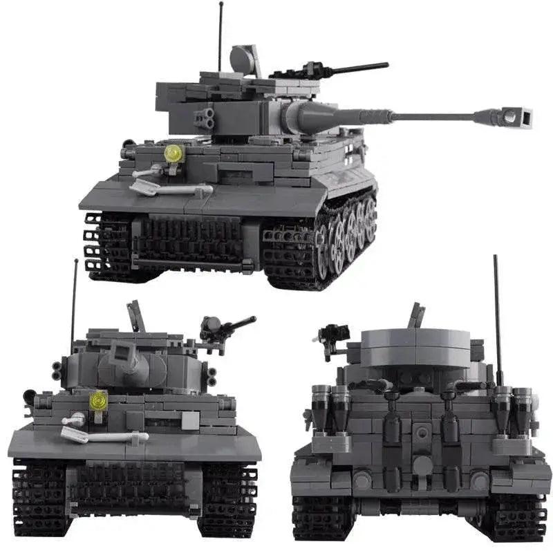  MOC MOC Military Main Battle Tank Building Blocks WW2 Vehicle Gift Building Bricks MOC -  ToylandEU™