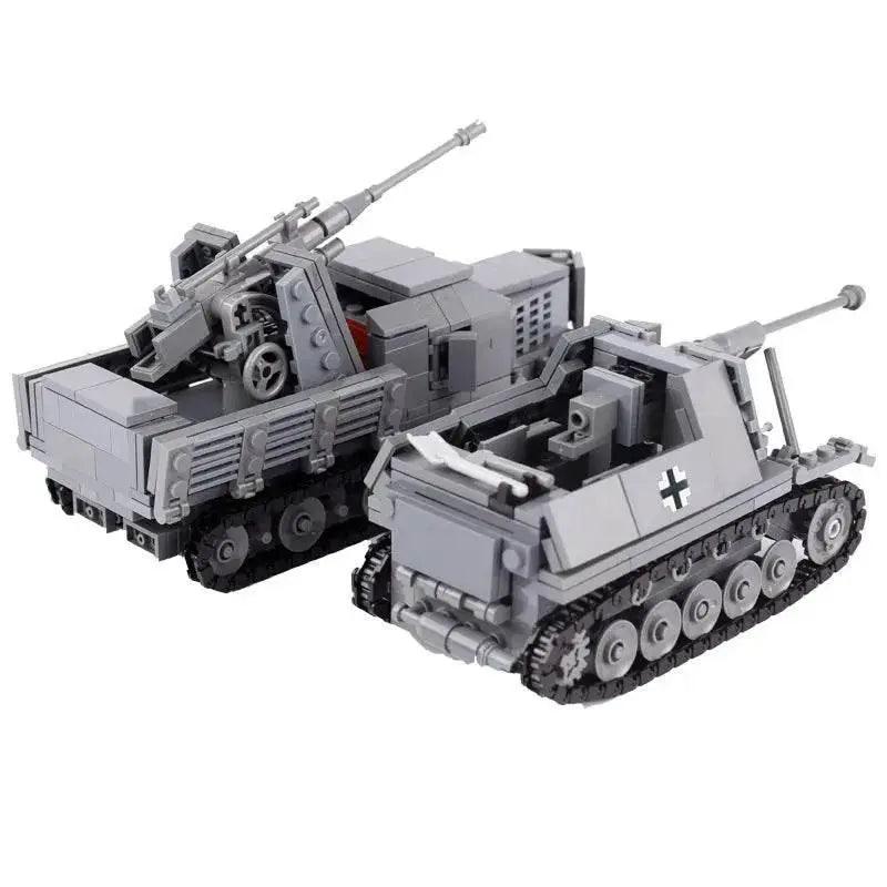  MOC MOC Military Main Battle Tank Building Blocks WW2 Vehicle Gift Building Bricks MOC -  ToylandEU™