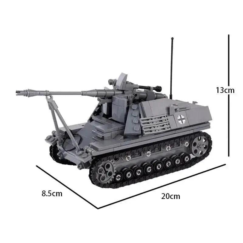  MOC MOC Military Main Battle Tank Building Blocks WW2 Vehicle Gift Building Bricks MOC -  ToylandEU™