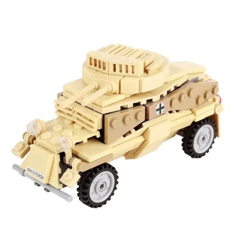  MOC MOC Military Main Battle Tank Building Blocks WW2 Vehicle Gift Building Bricks MOC -  ToylandEU™