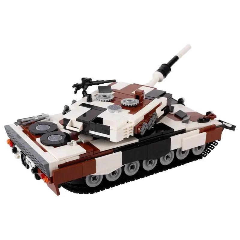  MOC MOC Military Main Battle Tank Building Blocks WW2 Vehicle Gift Building Bricks MOC -  ToylandEU™