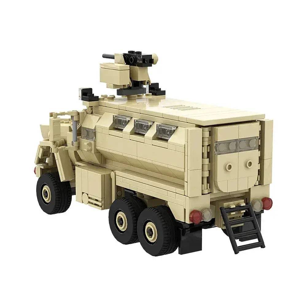MOC MOC Military Vehicle Building Blocks Caiman MRAP With CROWS Lego Compatible - ToylandEU