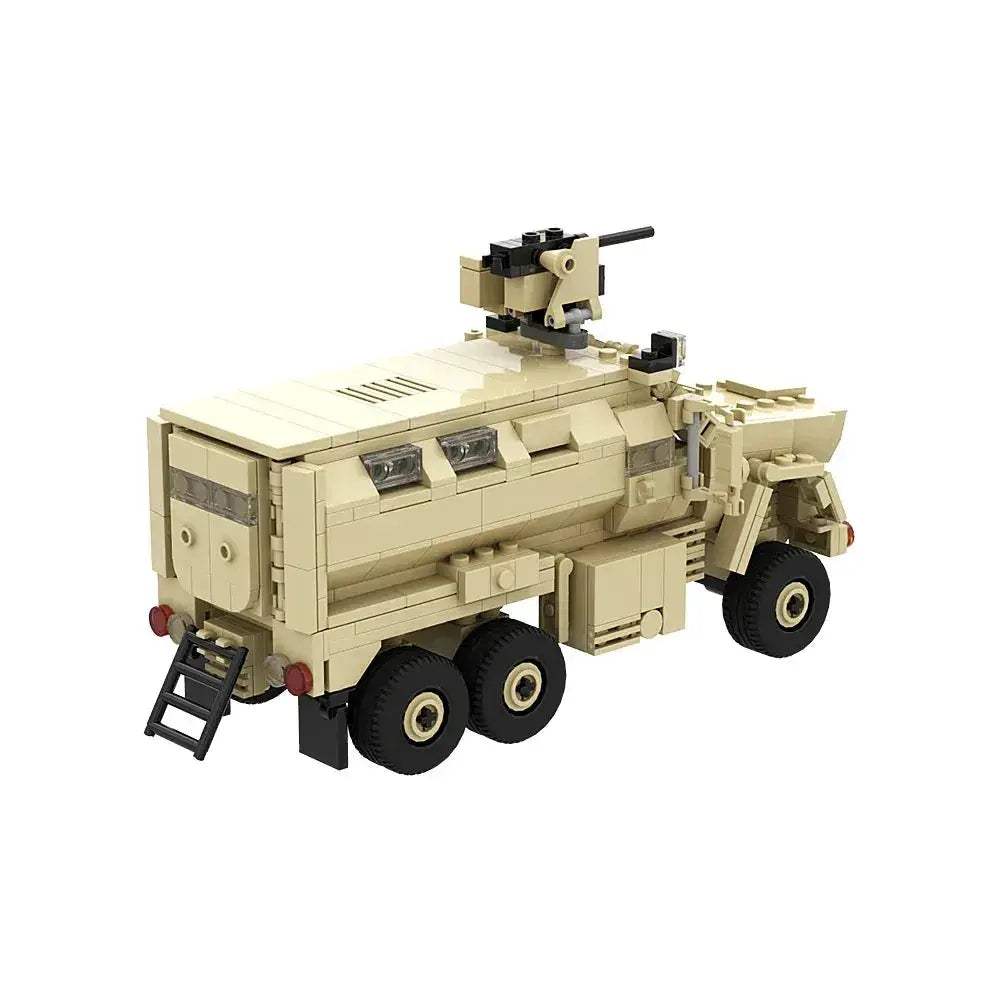 MOC MOC Military Vehicle Building Blocks Caiman MRAP With CROWS Lego Compatible - ToylandEU