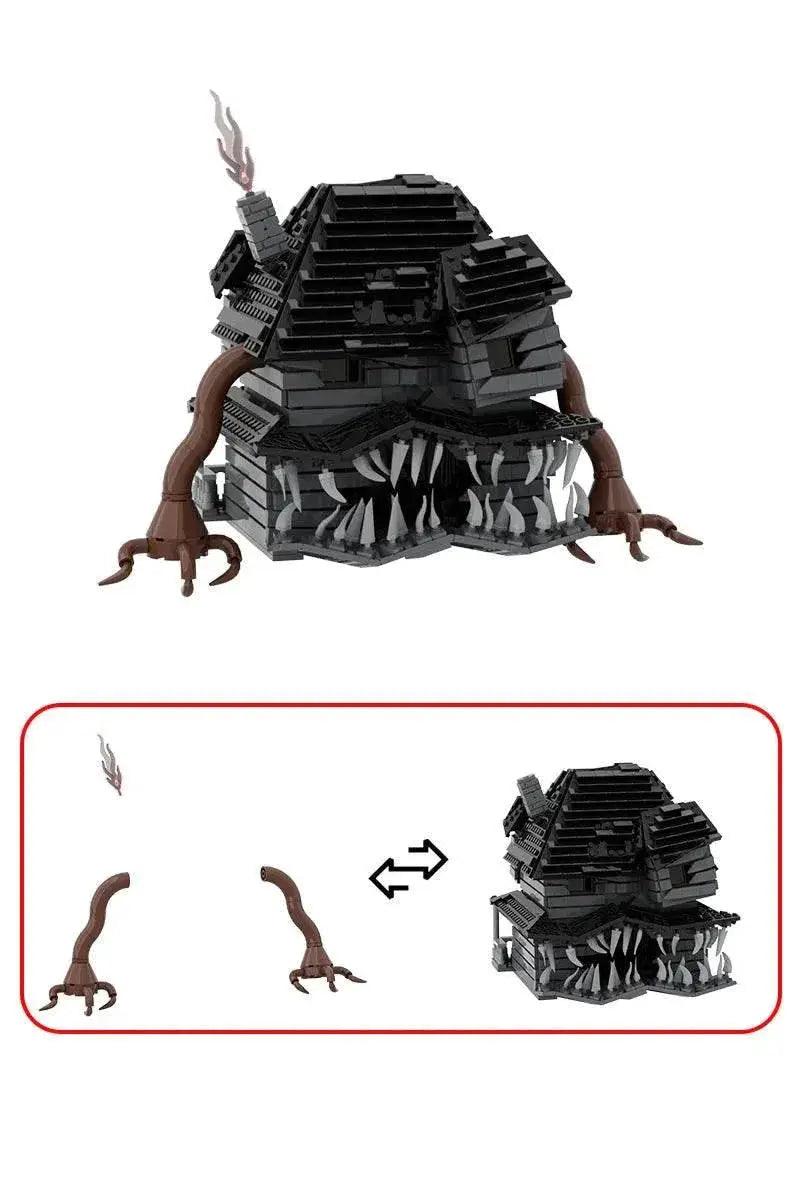  MOC MOC Monster House Model Building Blocks Halloween Gift Building Bricks MOC -  ToylandEU™