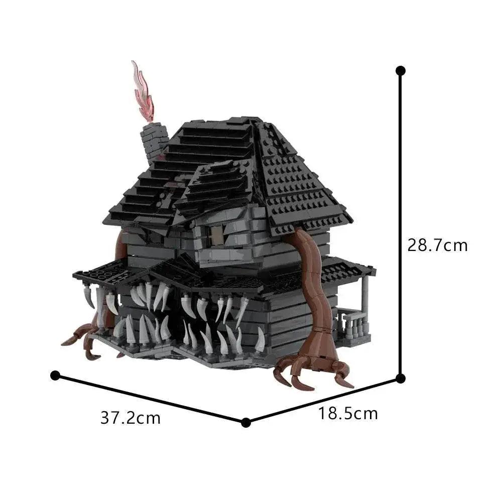  MOC MOC Monster House Model Building Blocks Haunted House Building Bricks MOC -  ToylandEU™