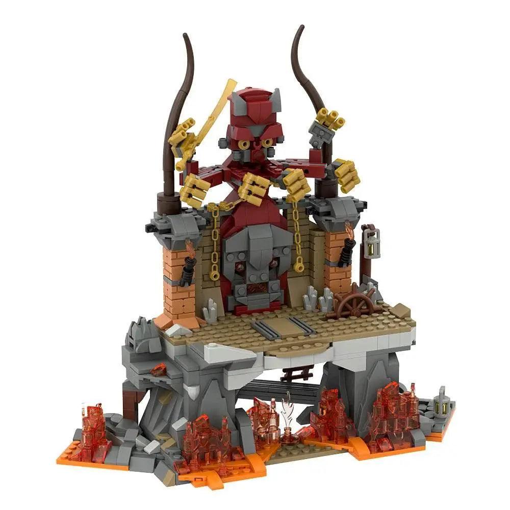 MOC MOC Movie Indiana Jones Temple of Doom Building Blocks Toys Building Bricks MOC -  ToylandEU™