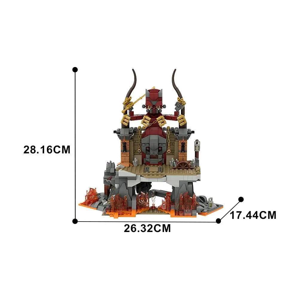  MOC MOC Movie Indiana Jones Temple of Doom Building Blocks Toys Building Bricks MOC -  ToylandEU™