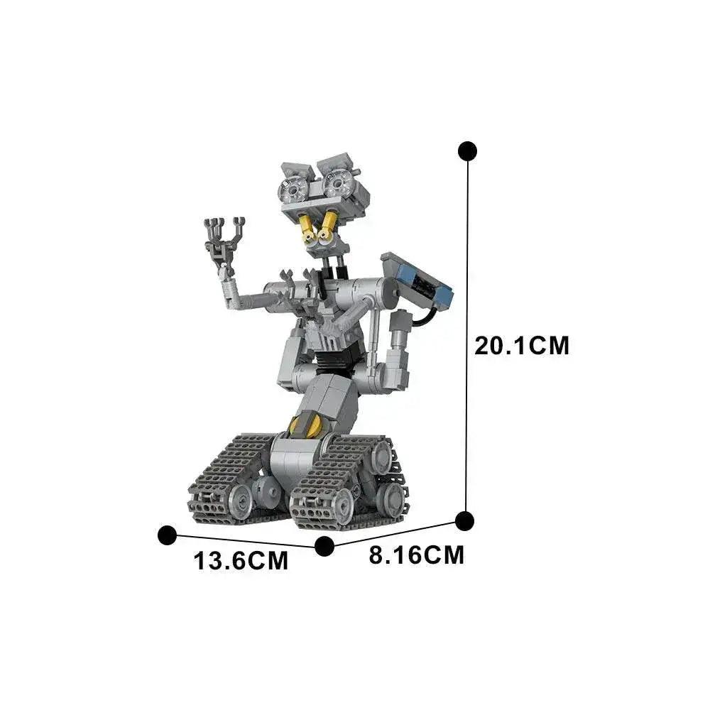 MOC MOC Movie Shorted-Circuits Military Robot Building Blocks Toys Building Bricks MOC -  ToylandEU™