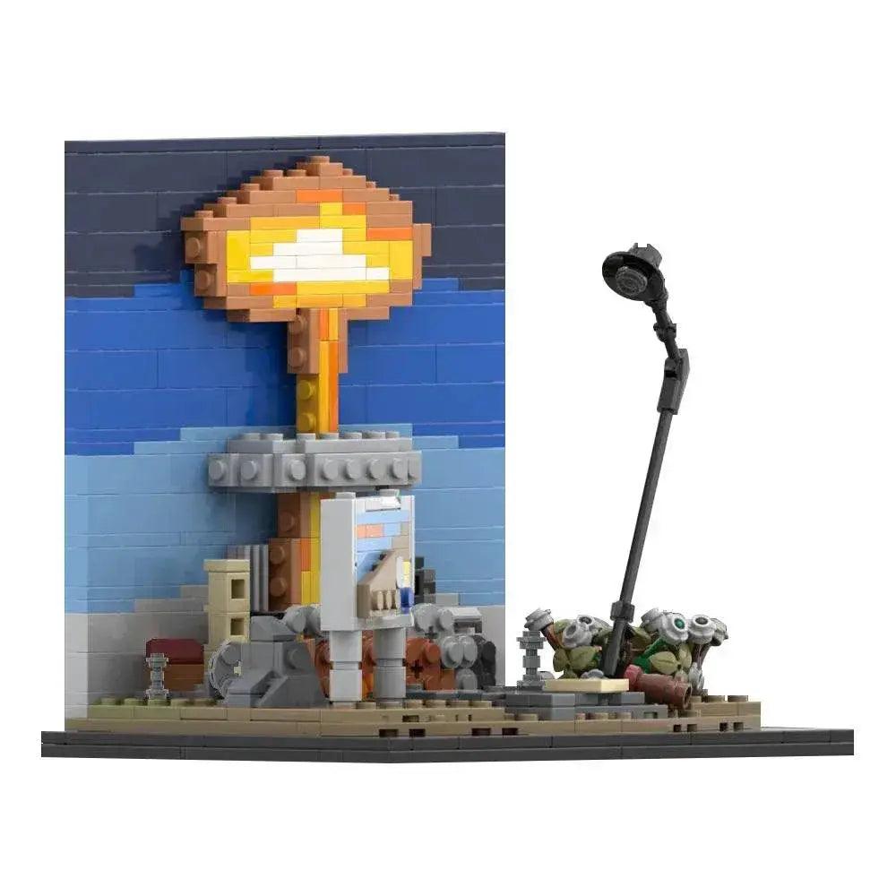  MOC MOC Nuclear Blast Diorama Brick Building Bricks MOC Gift Military Building Blocks -  ToylandEU™