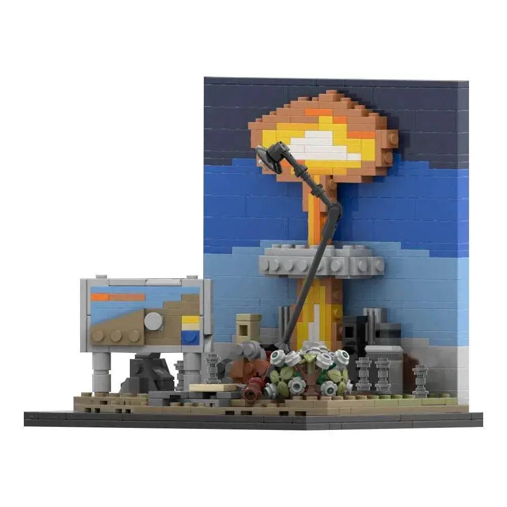  MOC MOC Nuclear Blast Diorama Brick Building Bricks MOC Gift Military Building Blocks -  ToylandEU™