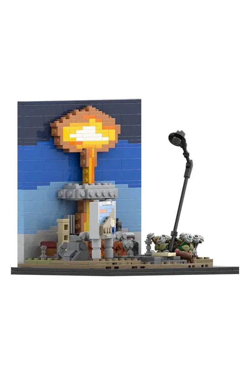  MOC MOC Nuclear Blast Diorama Brick Building Bricks MOC Gift Military Building Blocks -  ToylandEU™