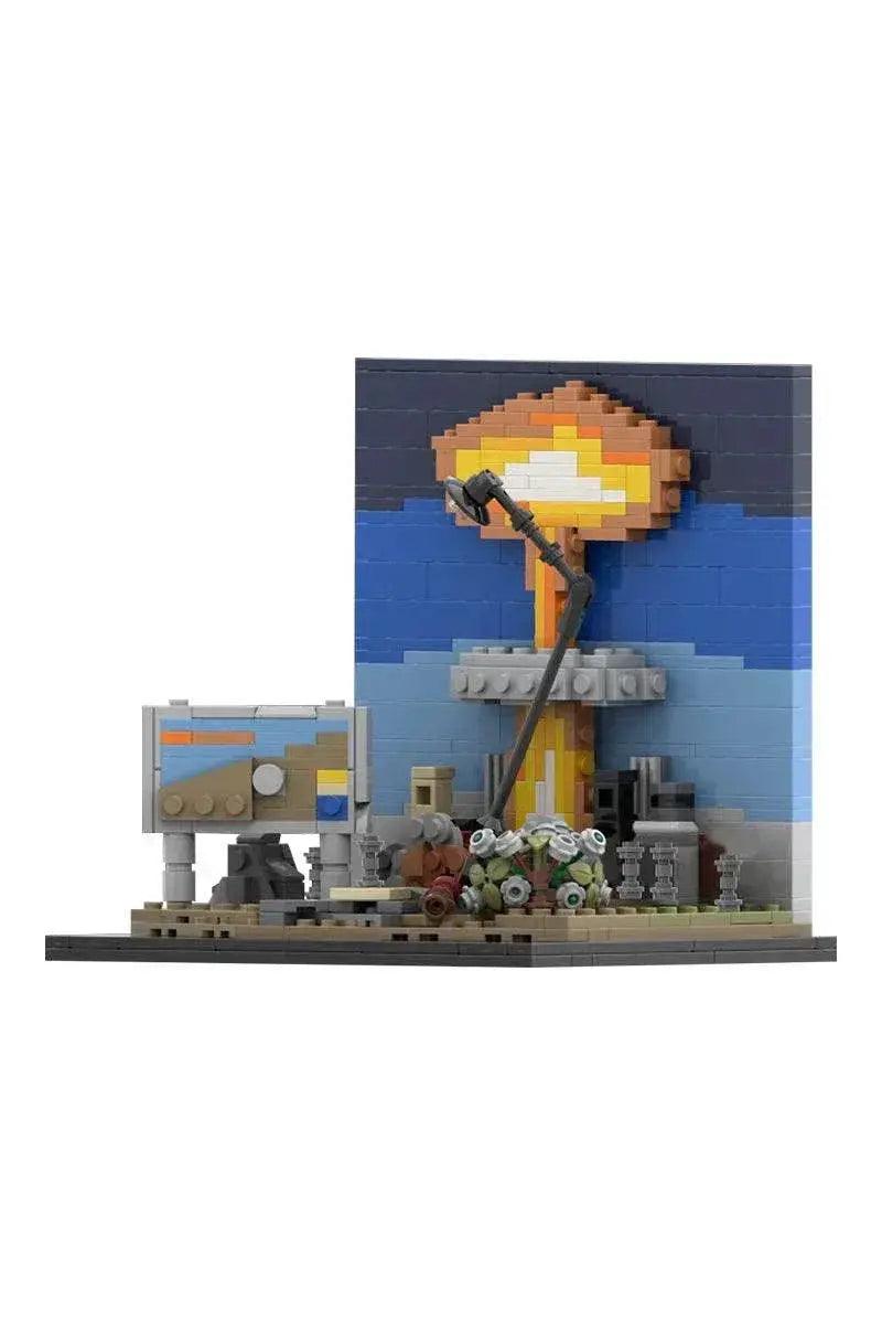 MOC MOC Nuclear Blast Diorama Brick Building Bricks MOC Gift Military Building Blocks -  ToylandEU™