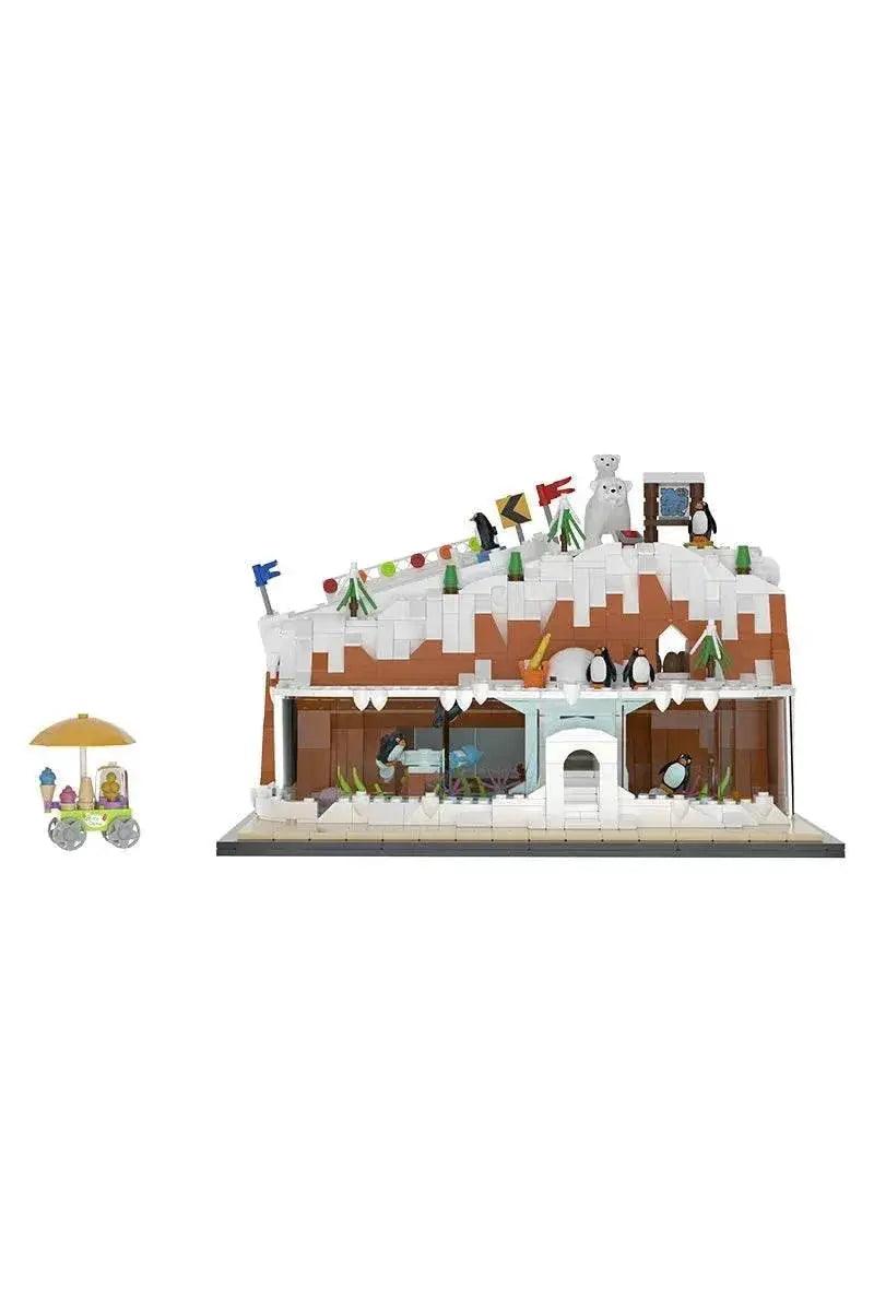  MOC MOC Penguin Pavilion Model Building Blocks Cute Animal Building Bricks MOC -  ToylandEU™
