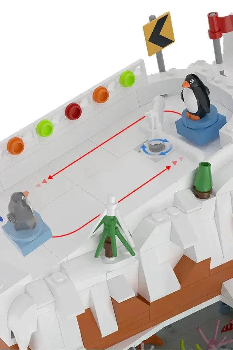  MOC MOC Penguin Pavilion Model Building Blocks Cute Animal Building Bricks MOC -  ToylandEU™