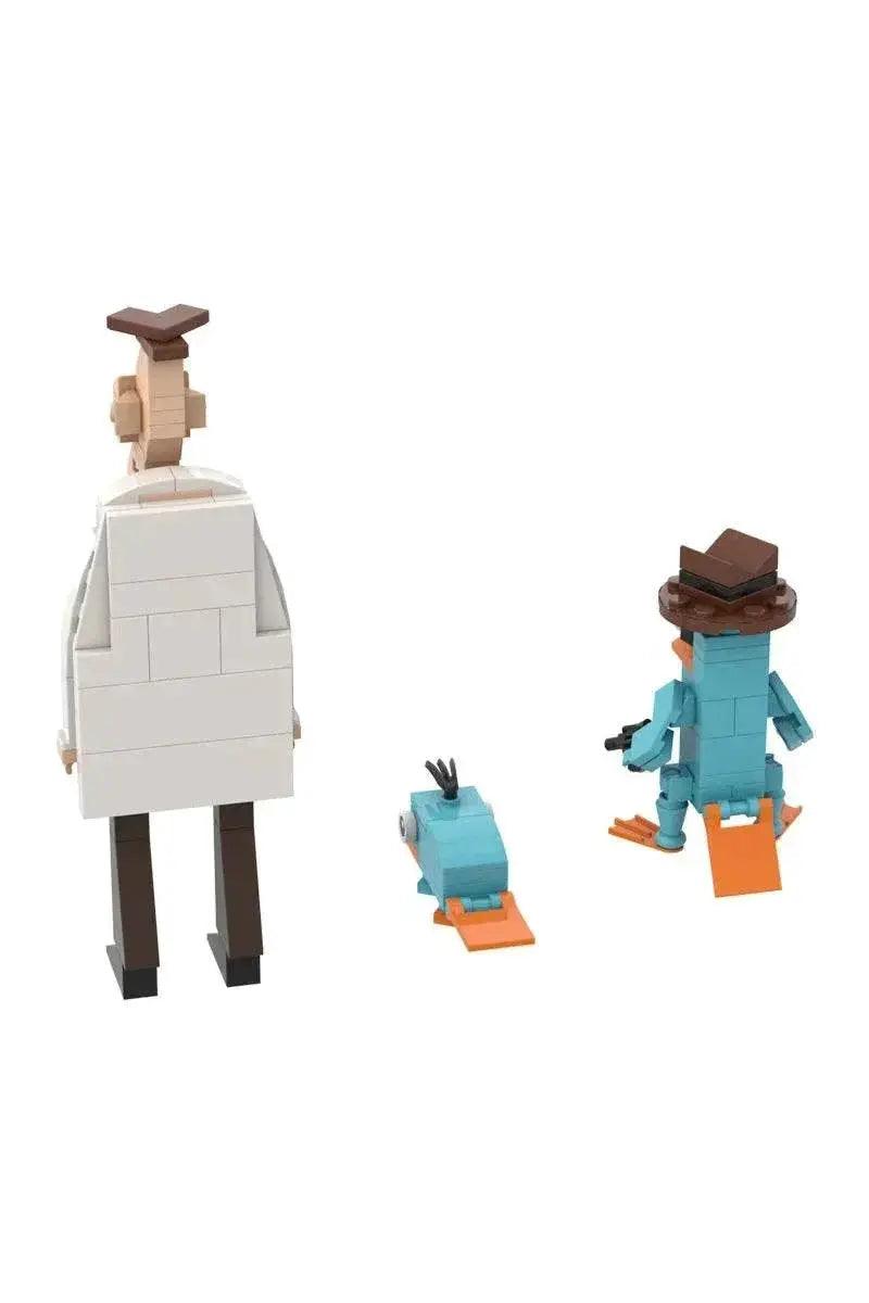  MOC MOC Phineas and Ferb Perry the Platypus Building Blocks Building Bricks MOC -  ToylandEU™