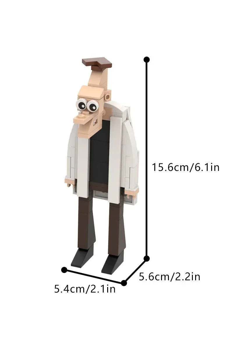 MOC Phineas and Ferb Perry the Platypus Building Blocks Building Bricks MOC - ToylandEU