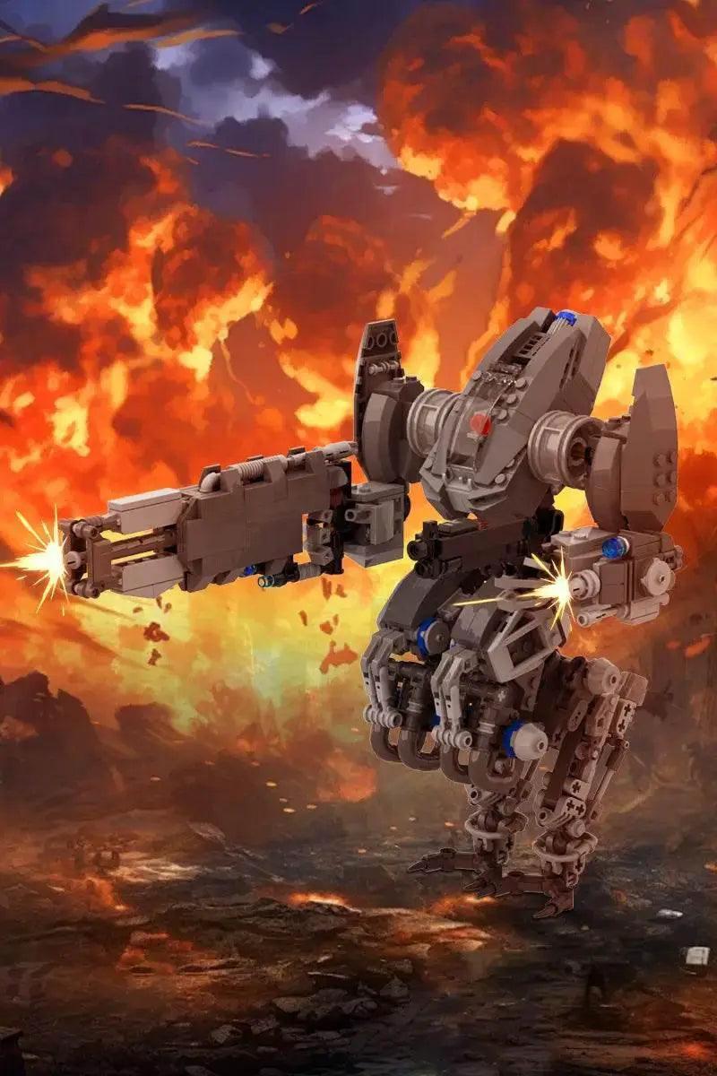  MOC MOC Phobos Robot Model Building Blocks Demon Warrior Mecha Building Bricks MOC -  ToylandEU™