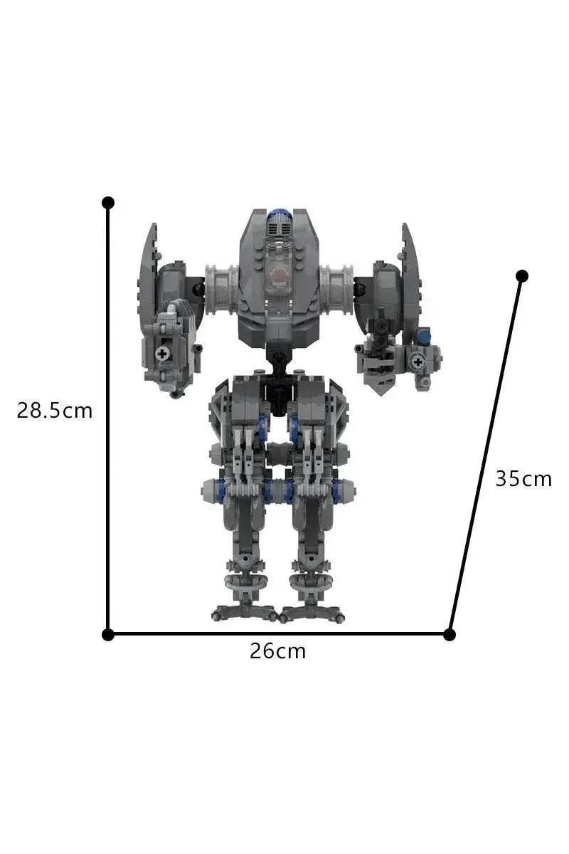  MOC MOC Phobos Robot Model Building Blocks Demon Warrior Mecha Building Bricks MOC -  ToylandEU™