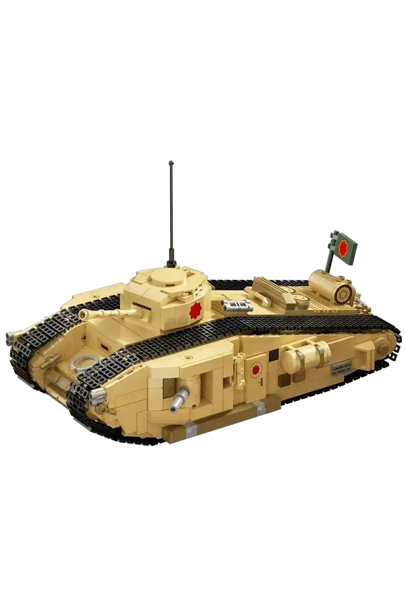 MOC Raiders of the Lost Ark Game Tank Car Model Building Blocks Building Bricks MOC - ToylandEU