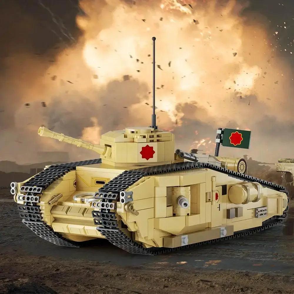  MOC MOC Raiders of the Lost Ark Tank Car Model Building Blocks Building Bricks MOC -  ToylandEU™
