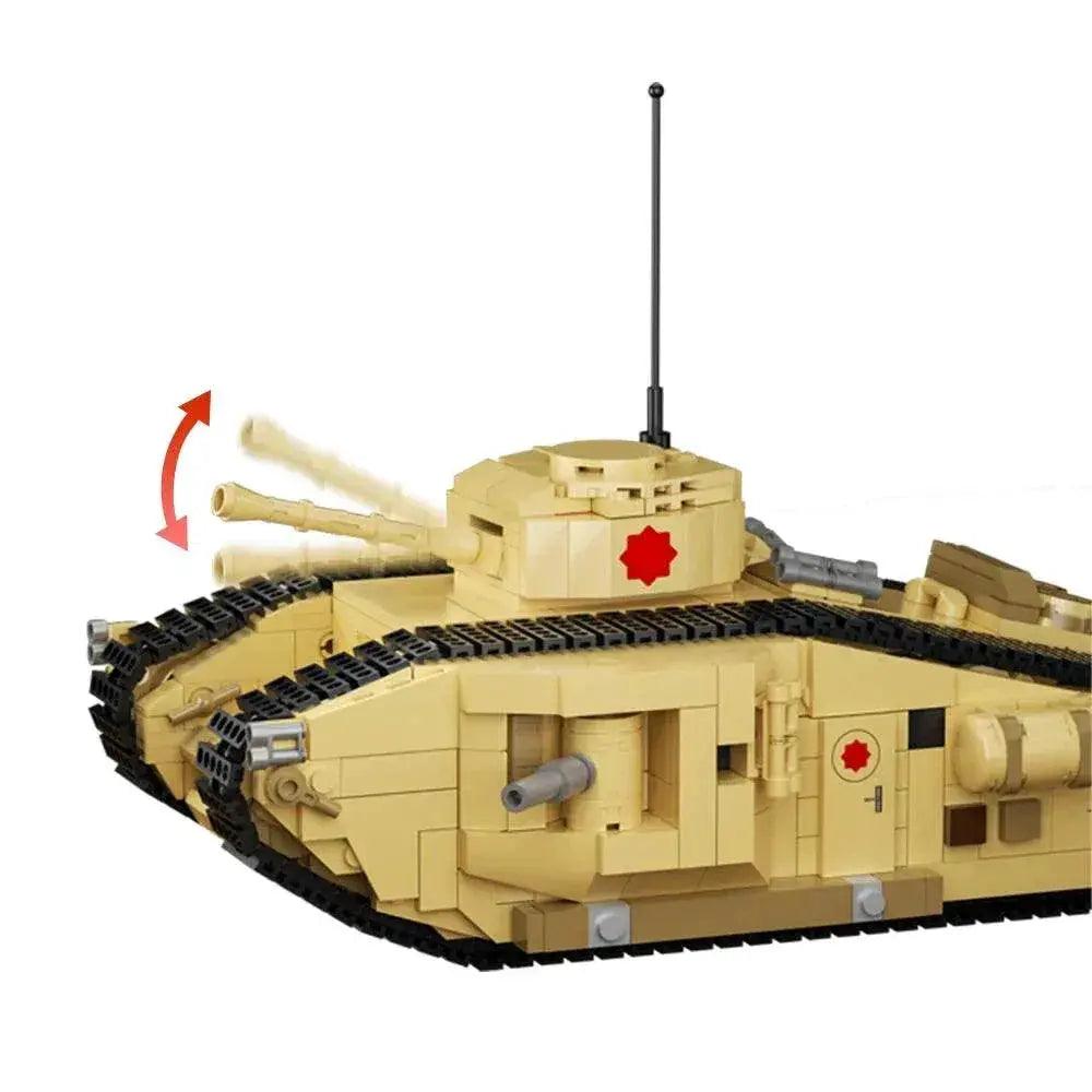  MOC MOC Raiders of the Lost Ark Tank Car Model Building Blocks Building Bricks MOC -  ToylandEU™