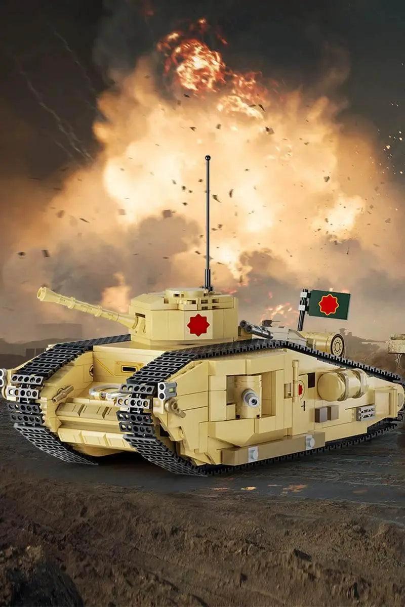  MOC MOC Raiders of the Lost Ark Tank Car Model Building Blocks Building Bricks MOC -  ToylandEU™