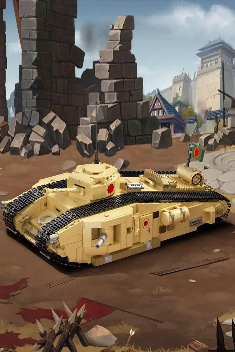  MOC MOC Raiders of the Lost Ark Tank Car Model Building Blocks Building Bricks MOC -  ToylandEU™