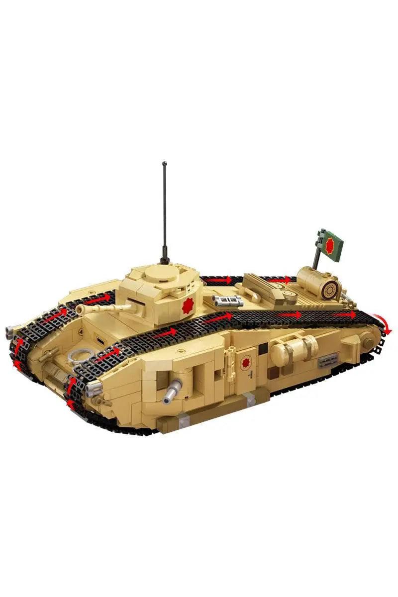  MOC MOC Raiders of the Lost Ark Tank Car Model Building Blocks Building Bricks MOC -  ToylandEU™