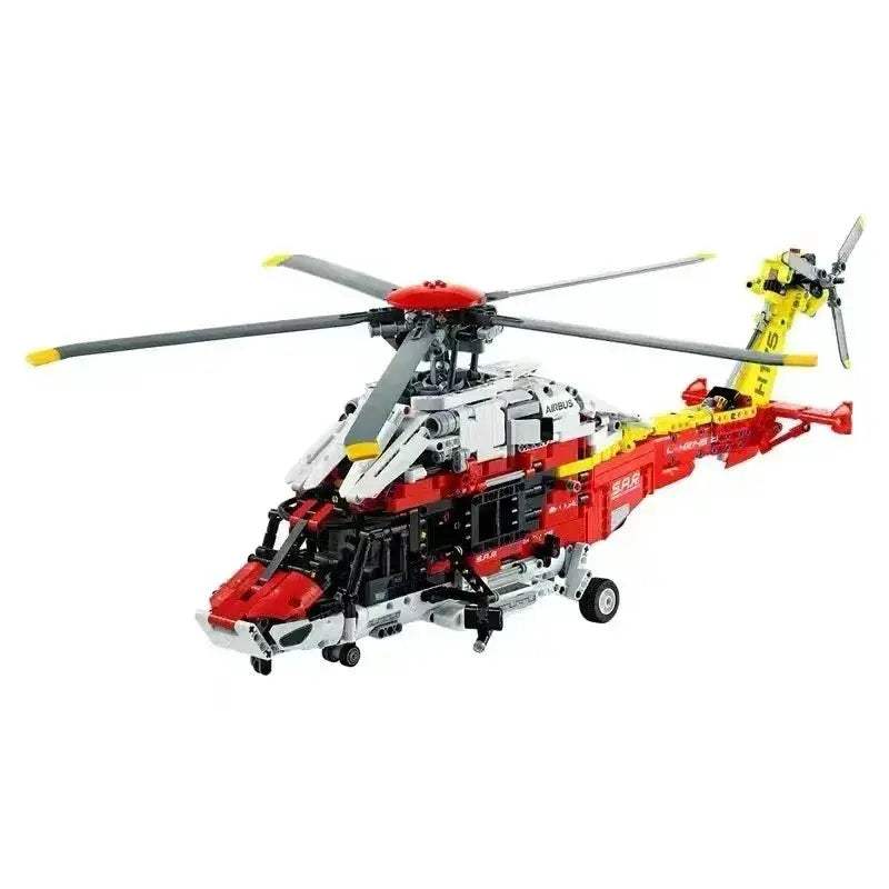 MOC MOC Rescue Helicopter Building Blocks 2001 Pieces Lego Compatible - ToylandEU